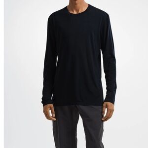 Arc'teryx long sleeve thermal compression crew neck black shirt Sz XL